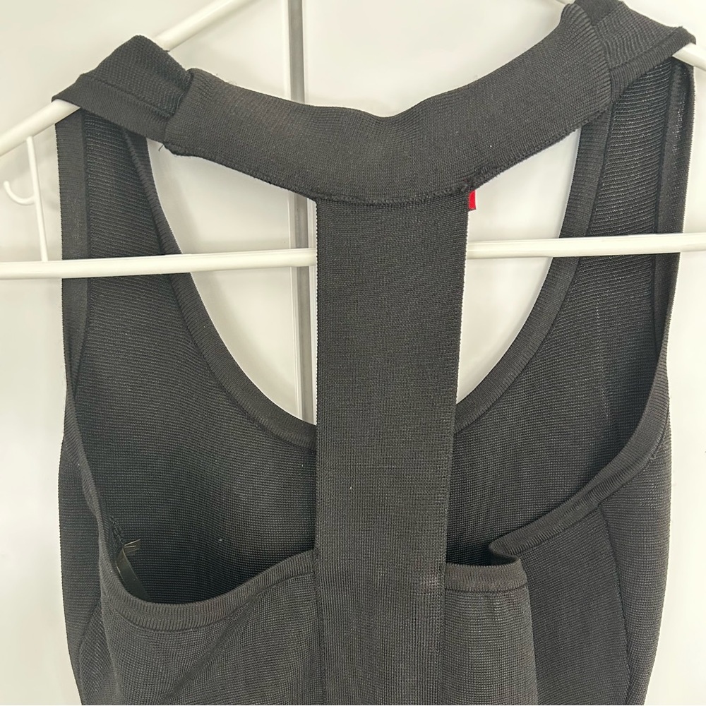 WOW Couture Elegant Black Sleeveless Mini Dress, Size S - Picture 3 of 7